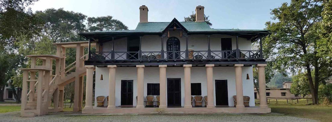 Dhikala Forest Lodge, Jim Corbett Tiger Reserve. Dhikala Forest Lodge, Jim Corbett Tiger Reserve.