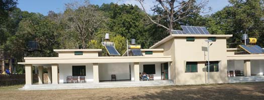 Khinnanauli Forest Lodge, Jim Corbett Tiger Reserve.