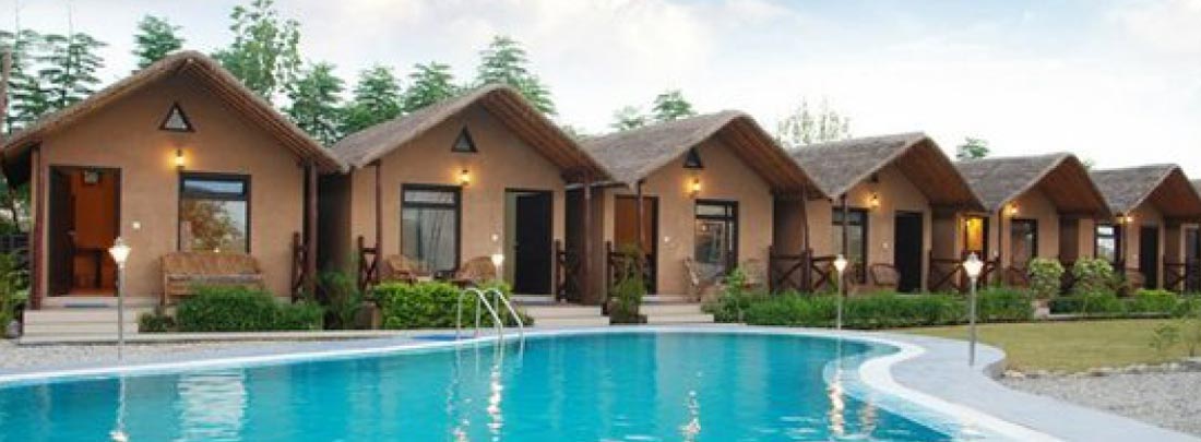 Dhikala Forest Lodge, Jim Corbett Tiger Reserve. Hotels and resorts.